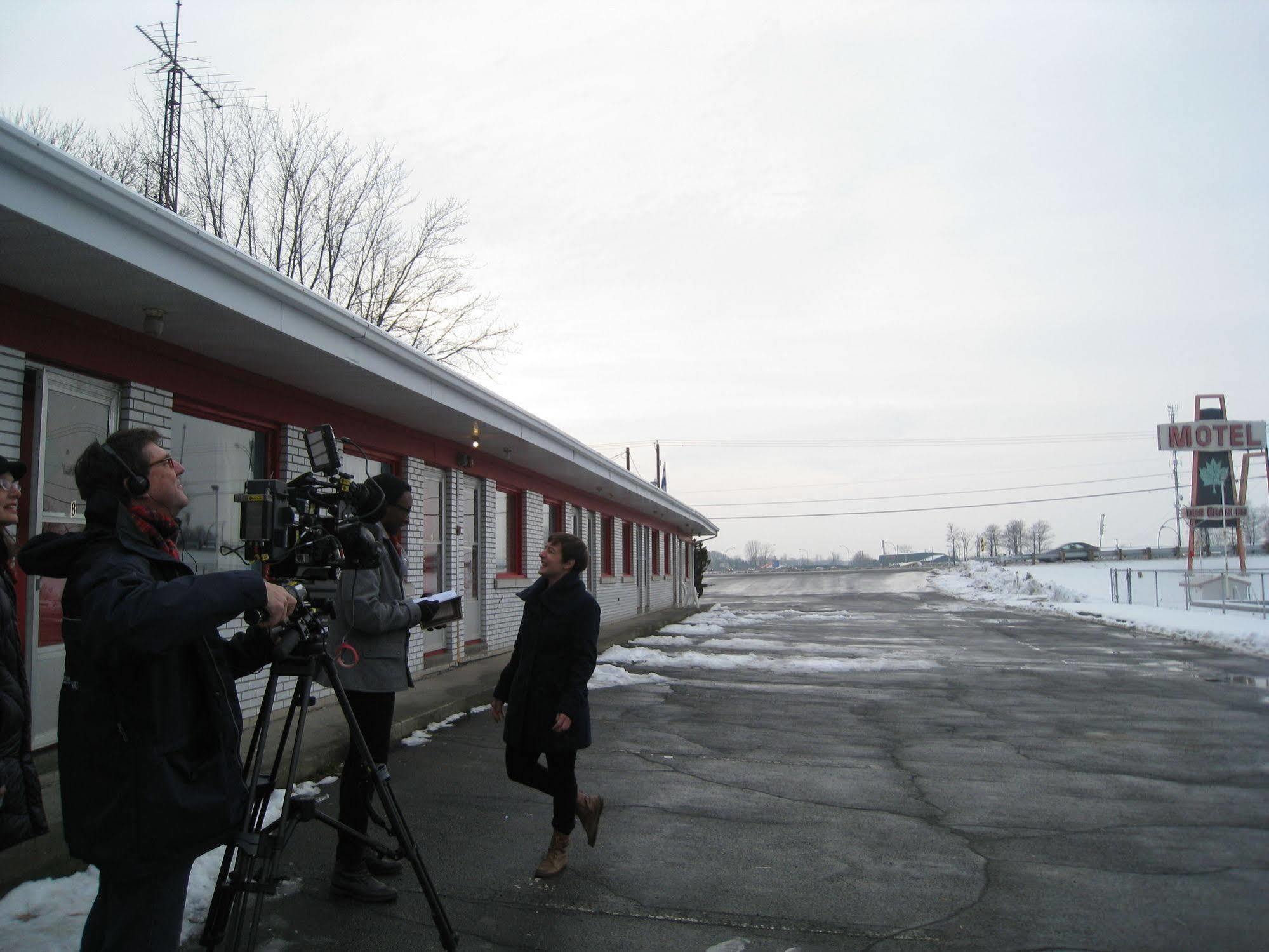 Motel Des Erables Coteau-du-Lac Esterno foto